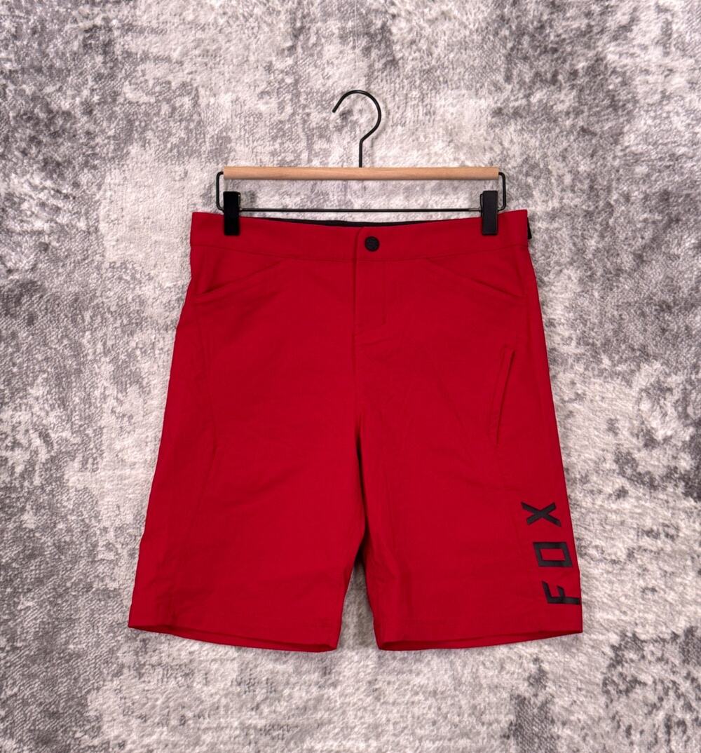Fox Ranger Shorts 28 Mens Red Cycling MTB